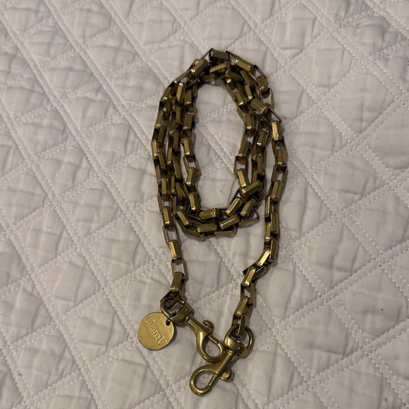 Clare V. Box Chain Gold crossbody bag strap - Picture 4 of 6